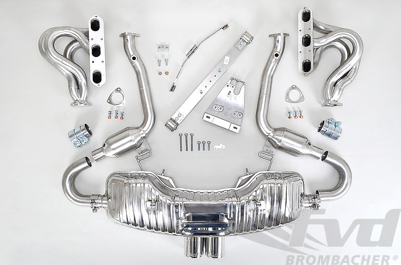 Sport Exhaust System 986 Boxster 2.5 L - Brombacher Edition - 200 