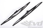 Wiper Blade Kit Bosch Twin (2pcs. with air spoiler) front 996/997/Boxster/Cayman 97-,