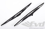 Wiper Blade Kit Bosch Twin (2pcs. with air spoiler) front 996/997/Boxster/Cayman 97-,