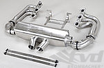 Exhaust System Race 997.1 GT3 - Long Tube - 76 mm Collectors - Cat Bypass - RSR Tips