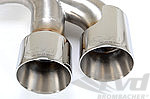 Exhaust Tip Set 991.1 Turbo / Turbo S - Brombacher Edition - FVD Exhaust  Only - Polished Stainless