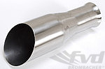 Exhaust Tip 964 - Angle Cut - 4" (102 mm) - Polished Stainless Steel