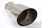 Exhaust Tip 964 - Angle Cut - 4" (102 mm) - Polished Stainless Steel