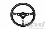 MOMO Steering Wheel - Prototipo 6C - Black Leather / Carbon Spokes / Grey Stitching - 6 x 70 mm