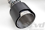 Exhaust Tip Set 991.2 - Brombacher Edition - Matte Carbon - Round 4.3" - For PSE