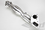 Brombacher Exhaust System 911 3.2 L 1974-89 - Sport - With Heat - 100 Cell Cat - Single ø 2.5" Tip