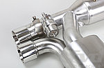 Valved Sport Exhaust System 997.1 Turbo - Brombacher - Stainless Steel - 200 Cell HF Cats