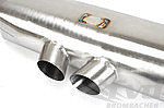 Race Exhaust System 997.1 GT3 Cup / S and 997.2 GT3 Cup - 76 mm - Cat Bypass - RSR Tips