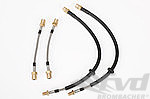 Stainless Brake Lines - 968 - Without MO30 Sports Suspension