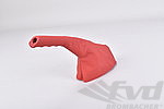 Handbrake Boot 911 / 930  1972-86 - Leather - Guards Red - for Manual Heat (Levers)