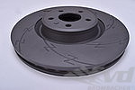 Brake disc sliced " Black Z " right front 18" ( 345 x 30cm )