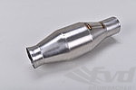 Brombacher Exhaust System 911 1974-83 - Race - Without Heat - 100 Cell Cats - Not US SC 80-83