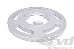 Wheel Spacer - 11 mm - Hub Centric - Anodized with Bolts - Silver - Sold Individually