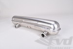 Sport Muffler Brombacher Edition - ST Style Center Exit - 2 x in / 2 x out ( Ø 70mm ) for SSI Heat E
