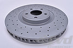 Brake disc drilled " Sport Z " right front 18" ( 360 x 36cm )