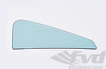 Seitenscheibe Ausstellfenster links Targa 65-73 grün  (Plexiglas GS)