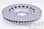 Front Brake Disc 991.1 and 991.2 GT3 / RS - 380 x 34 mm - Left - Steel Brakes