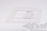 Door Glass with Vent 911 / 964 / 965 - PASSENGERS SIDE - CLEAR - Makrolon 3 mm