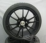 Wheel set OZ Ultraleggera HLT black (8.5 + 11 x 19) with Michelin PS2