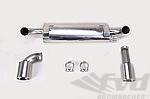 Exhaust  System 964 twin oval outlets 89x115mm oval (TÜV)