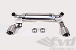 Exhaust  System 964 twin oval outlets 89x115mm oval (TÜV)