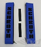 Schroth Shoulder strap cushion set 50mm blu