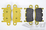 Racing Brake Pad Set - PAGID - RSL1 - YELLOW - REAR - Steel Brakes - 17 mm