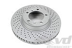Brake disc front right 996 turbo/C4S,997 S 05- (Ø330mm x 34mm)
