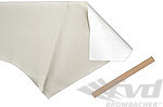 Headliner 911 / 964 / 965 - Light Ivory - without Sunroof - Perforated