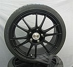 Jeu de roues OZ Ultraleggera HLT noir +Michelin PS2 N2 8,5+11x19 ET49/50