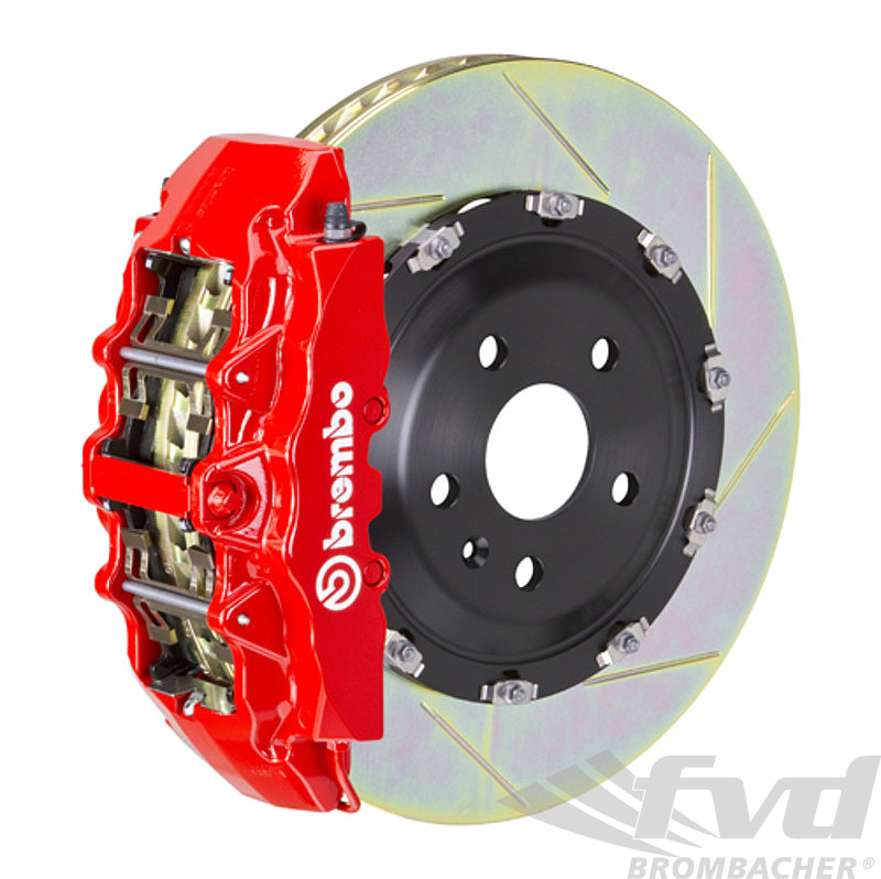 Sport Brake System - FRONT - BREMBO GT - 8 Piston - Slotted / Type