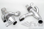 Exhaust System 964 - SPORT - 200 Cell Catalytics - Dual Outlet - With Heat