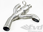 Exhaust System 964 - SPORT - TITANIUM - Catalytic Bypass - Dual Outlet - With Heat