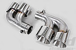 Competition Exhaust System 997.2 Turbo / Turbo S - Brombacher Edition - Stainless - 200 Cell HF