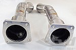Muffler and Catalytic Bypass Pipe Set 997.2 Turbo / Turbo S - Race Pipes