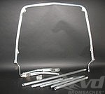 Roll Bar 993 - Aluminum - Coupe - Without Sunroof - Bolt-in - X Diagonal and Tunnel Support