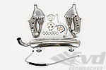 Free Flow Exhaust Kit 911 3.2 L - Sport - With Heat (SSI) - Single Outlet - ø 70 mm Tip
