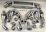 Exhaust System 964 - RACE - 100 Cell Catalytics - Dual Outlet - Without Heat