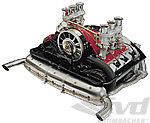Carburetor Kit - 46 mm - With Installation Kit and Filter
