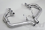 Race Exhaust System 997.1 GT3 Cup -  4.0 L  Conversion - 500 HP + With RSR Angle Cut Tips