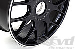 BBS CH-R Centerlock - 9 x 20 Offset 51 - Satin Black with Polished Stainless Lip
