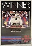 Poster Porsche Martini Winner 24 Heure du Mans 1977, 30x40cm