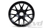 BBS CH-R Centerlock - 12 x 20 Offset 44 - Satin Black with Polished Stainless Lip