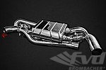 Valved Exhaust System 992 - Capristo - 250 Cell Cats - OEM Tips