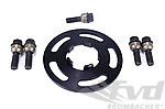 Wheel Spacer Cayenne  - 7mm - Hub Centric - Anodized with Bolts - Black - Sold Individually