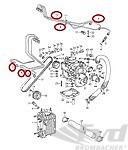 Fuel Injection Line Set 911 T / E / S / RS 1969-76 - New - Complete Set of 6