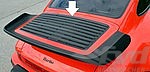 Rear Whale Tail Spoiler 930 Turbo 3.3 / Turbo Look - Tea Tray - GRP - Reproduction
