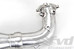 Sport Catalytic Converter Kit 993 Turbo - 200 Cell - With Heating - For Stock Exhaust - Ø 55 mm