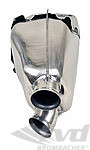 Sport Muffler 964 / 965 - Stainless Steel - Replaces Secondary Muffler - TÜV Approved