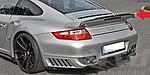 Rear Wing 997.1 Turbo and 997.2 Turbo / S - Moshammer - Black, for Paint